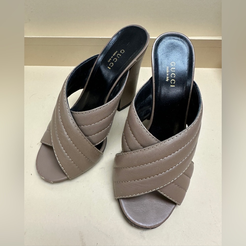 Gucci Heel Sandals - Picture 1 of 8